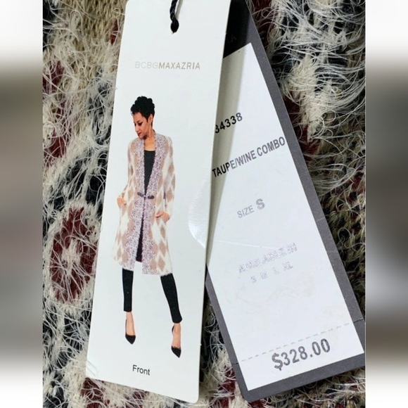 BCBGMaxAzria Women's Brown and Cream Sweater - Picture 8 of 12